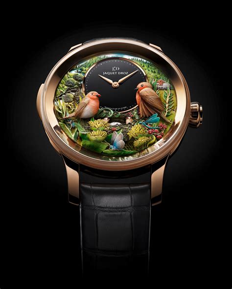 jaquet droz bird watch replica|jaquet dr. oz luxury watch.